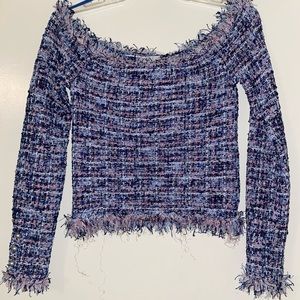 •Zara• Off the Shoulder• Multicolor• Top•